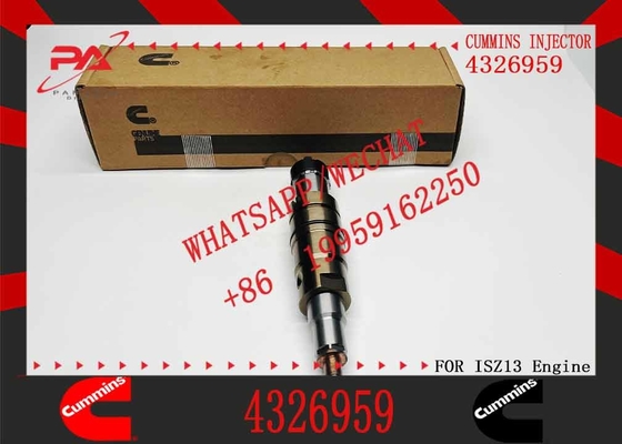 Genuine ISZ QSZ Diesel Spare Auto Engine Parts Fuel Injector 4955080 2872544 4326959