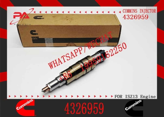 Genuine ISZ QSZ Diesel Spare Auto Engine Parts Fuel Injector 4955080 2872544 4326959
