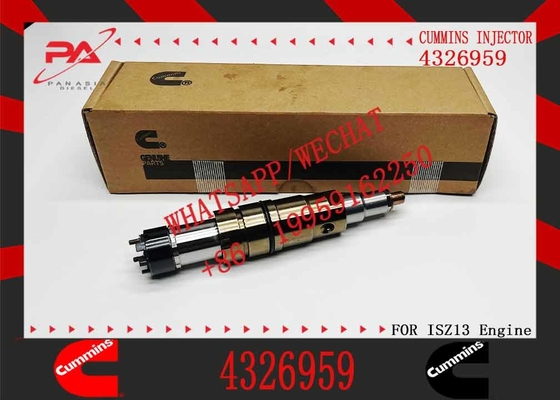Genuine ISZ QSZ Diesel Spare Auto Engine Parts Fuel Injector 4955080 2872544 4326959