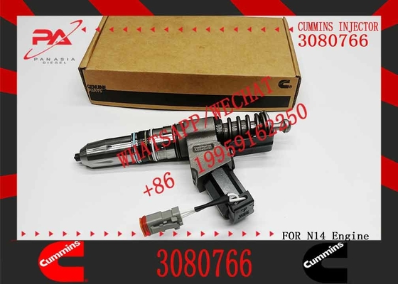 Common rail injector fuel injecto 3080766 3411691 3087560 3411765 for N14 Excavator