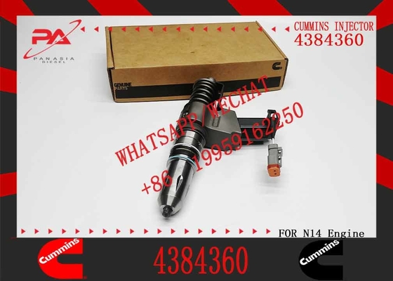Factory OEM Quality Brand New Diesel Common Rail Fuel Injector Assembly 4307516 3087560 4384360 For C Ummins N14 Engine