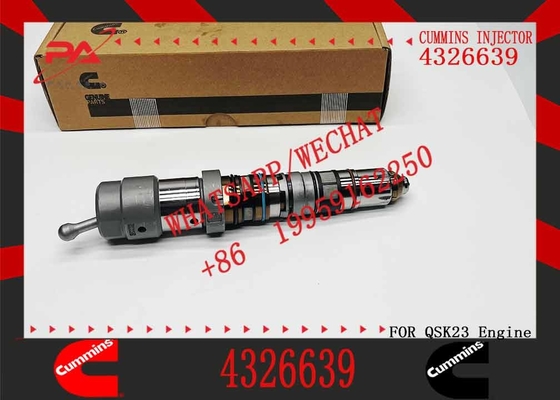 Original Genuine Engineering machinery dump truck Fuel Injector 4326639 4954801 4921360 4088430 for K78 QSK78 Engine