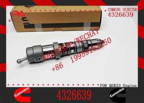 Original Genuine Engineering machinery dump truck Fuel Injector 4326639 4954801 4921360 4088430 for K78 QSK78 Engine