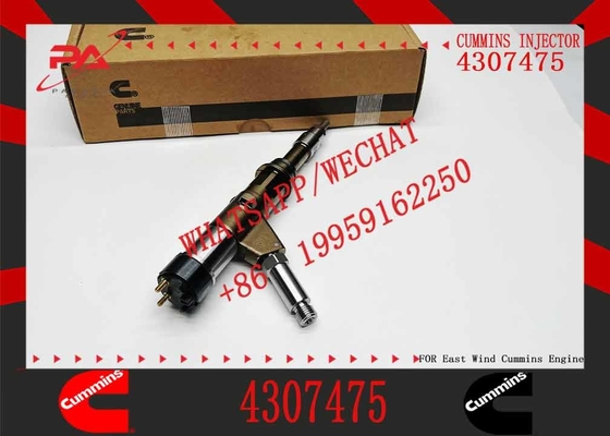 Diesel fuel injector common rail injector is suitable for Scania ISG XPI 2872544, 4307475, 4327072 fuel injector assembl