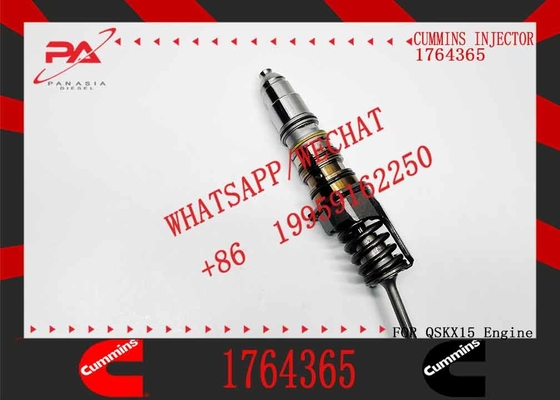 1764365 Genuine Diesel QSX15 Engine Common Rail Fuel Injector 1521978 570016 4954646 4076963 For Scania
