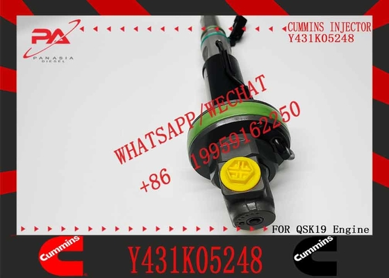 original JCM921F QSK19 engine injector Y431K05248 fuel injector Y431K05417 used in Cummins