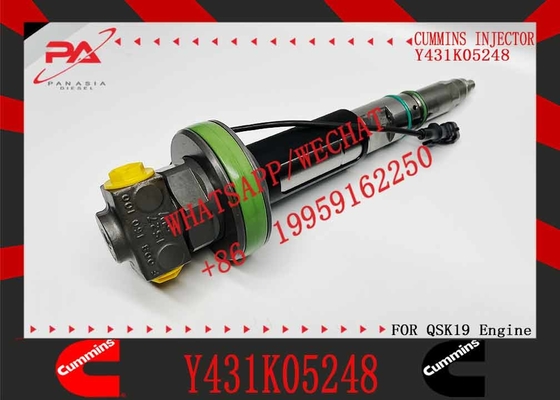 original JCM921F QSK19 engine injector Y431K05248 fuel injector Y431K05417 used in Cummins