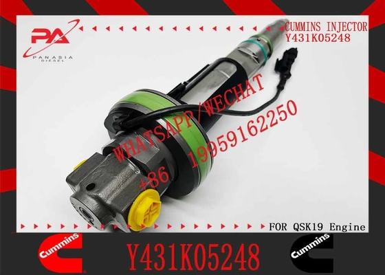 original JCM921F QSK19 engine injector Y431K05248 fuel injector Y431K05417 used in Cummins