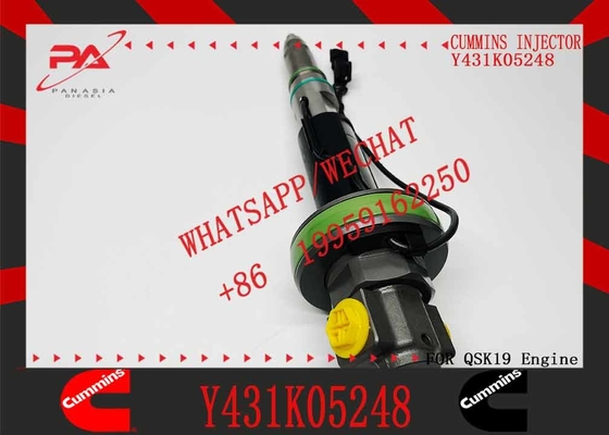 original JCM921F QSK19 engine injector Y431K05248 fuel injector Y431K05417 used in Cummins