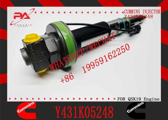 original JCM921F QSK19 engine injector Y431K05248 fuel injector Y431K05417 used in Cummins