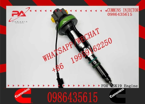Common Rail Diesel Fuel Injector Y431K05394 0986435615 For Cummins QSK19 QSK38 QSK60