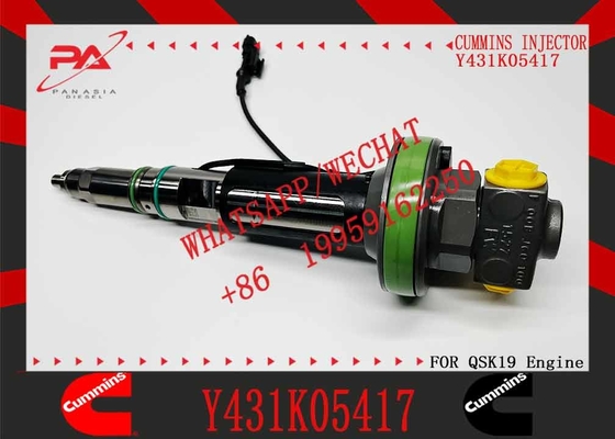 Y431K05417 QSK19 Diesel Engine Common Rail Fuel Injector Y431K05558 4964171