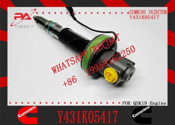 Y431K05417 QSK19 Diesel Engine Common Rail Fuel Injector Y431K05558 4964171