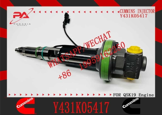 Y431K05417 QSK19 Diesel Engine Common Rail Fuel Injector Y431K05558 4964171