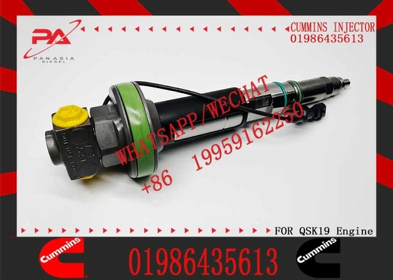 Common Rail Fuel Injector 01986435613 F00BJ00002 Fuel Injector For QSK50 QSK60 K19 KTA19 QSK19 Engine