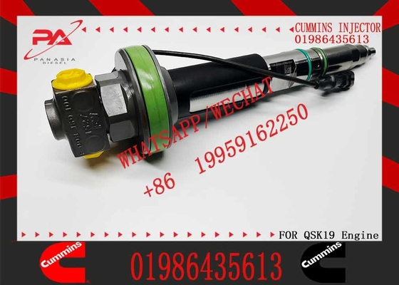Common Rail Fuel Injector 01986435613 F00BJ00002 Fuel Injector For QSK50 QSK60 K19 KTA19 QSK19 Engine