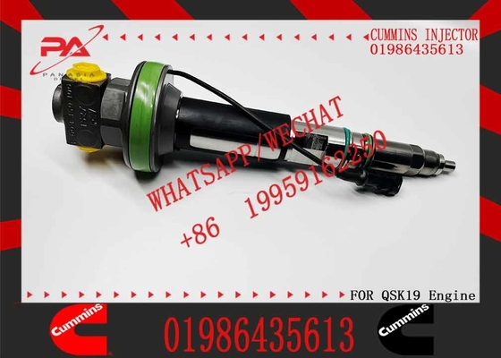 Common Rail Fuel Injector 01986435613 F00BJ00002 Fuel Injector For QSK50 QSK60 K19 KTA19 QSK19 Engine