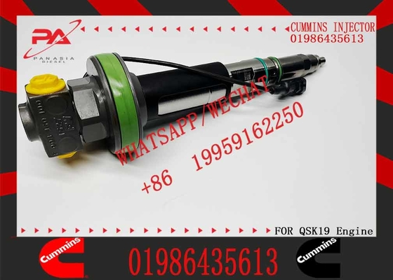 Common Rail Fuel Injector 01986435613 F00BJ00002 Fuel Injector For QSK50 QSK60 K19 KTA19 QSK19 Engine