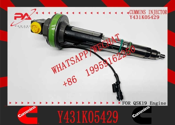 common rail fuel injector 4964170 Y431K05429 for Cummins QSK19 QSK38 engine