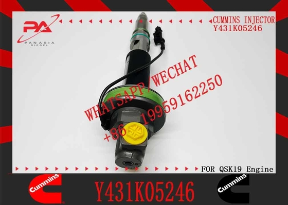 Common Rail Diesel Fuel Injector Y431K05246 4089972 For Cummins QSK19 QSK38 QSK60