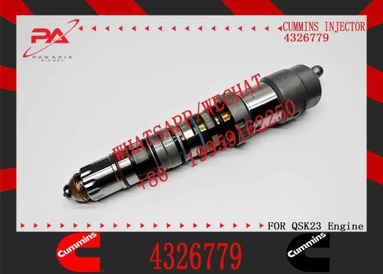 Common rail injector fuel injecto 4326779 4928346 4928349 for QSK23 Excavator QSK23 QSK45 QSK60