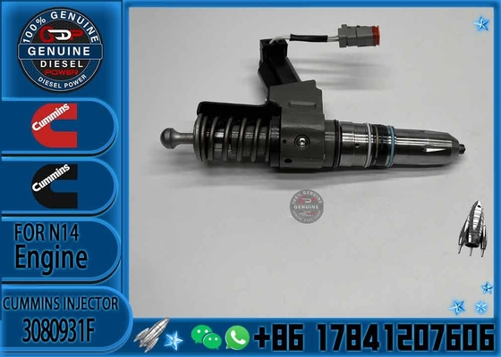 Real Fuel Injector Assembly 3080931F For Cummins Engine N14 Series