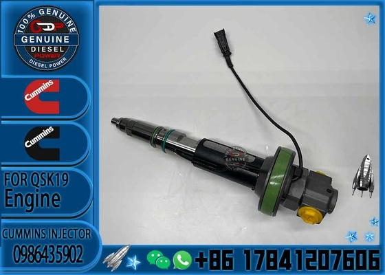 Common Rail Diesel Fuel Injector 0986435902 For Cummins QSK19 QSK38 QSK60