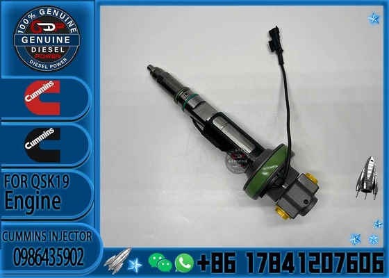 Common Rail Diesel Fuel Injector 0986435902 For Cummins QSK19 QSK38 QSK60