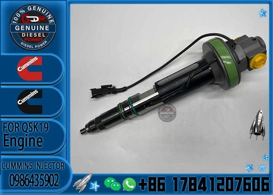 Common Rail Diesel Fuel Injector 0986435902 For Cummins QSK19 QSK38 QSK60