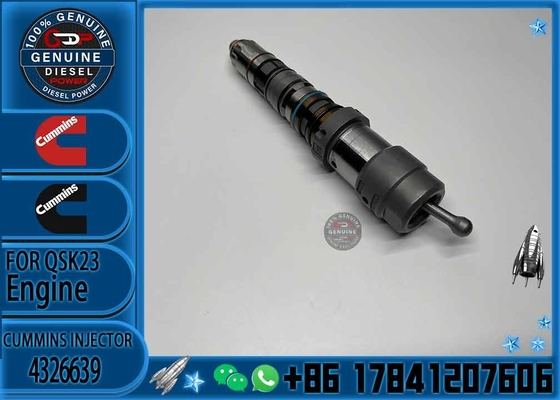 Original Genuine Engineering machinery dump truck Fuel Injector 4326639 4954801 4921360 4088430 for K78 QSK78 Engine