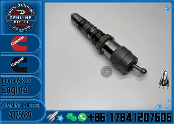 Original Genuine Engineering machinery dump truck Fuel Injector 4326639 4954801 4921360 4088430 for K78 QSK78 Engine