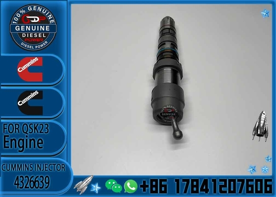 Original Genuine Engineering machinery dump truck Fuel Injector 4326639 4954801 4921360 4088430 for K78 QSK78 Engine