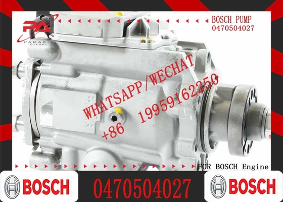 High Pressure Fuel Injection Pump 0 470 504 027 Common Rail Injection Pump 0470504027