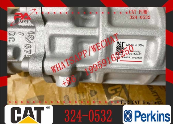 CAT 315D C4.4 fuel pump 3240532, CAT 315D C4.4 engine 2641A405 fuel pump 324-0532
