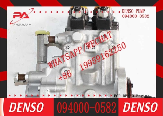 Engine Spare Parts Fuel Injection Pump 094000-0582 6261-71-1111 6261-71-1110 For Komatsu 6D140 Engine Fuel Injection Pum