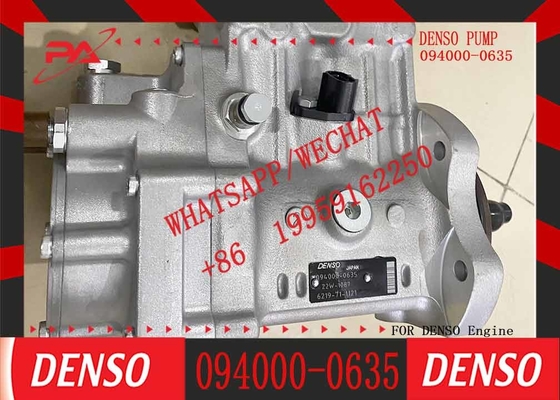 0940000635 Common Rail Fuel Pump 094000-0635 For 6219-71-1121 SA12VD140 Diesel Engine