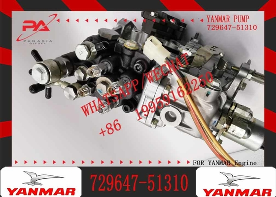 High Quality Excavator part 4D88E X4 PC55 Diesel Engine Fuel Pump 729647-51310