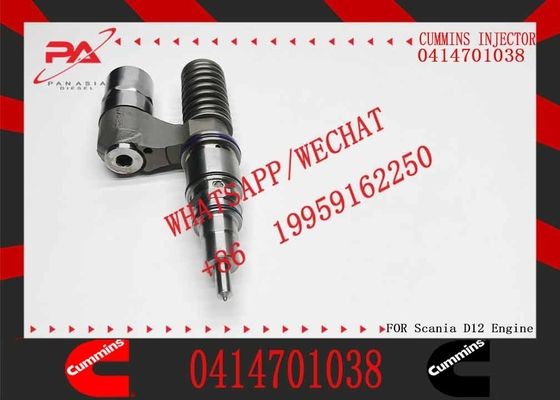 Genuine unit diesel fuel injector 0414701038, 0414701039, 0414701063 for SCANIA R500 1548472, 1766553, 1539350