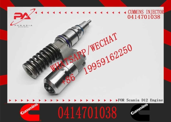 Genuine unit diesel fuel injector 0414701038, 0414701039, 0414701063 for SCANIA R500 1548472, 1766553, 1539350
