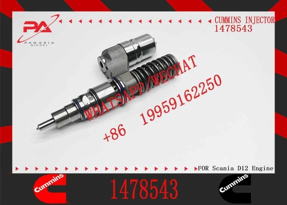 Real Fuel Injector Assembly 1478543 For Scania D12 Series