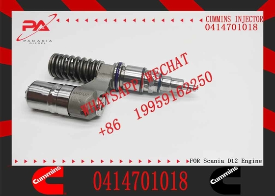 High Pressure Engine Fuel Injector 0414701018 Common Rail Injector Nozzle 1440578