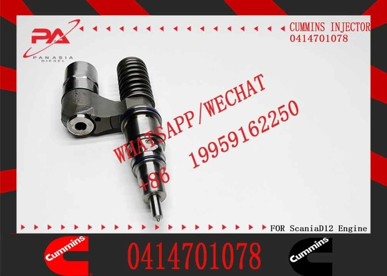 Brand New Common Rail Fuel Injector Assembly 0414701063 0414701078 0414701079 for SCANIA R500 1548472 1766553 1539350