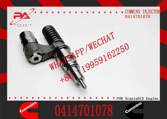 Brand New Common Rail Fuel Injector Assembly 0414701063 0414701078 0414701079 for SCANIA R500 1548472 1766553 1539350