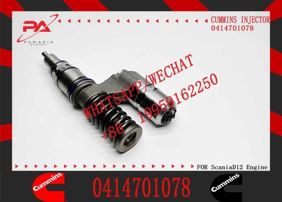 Brand New Common Rail Fuel Injector Assembly 0414701063 0414701078 0414701079 for SCANIA R500 1548472 1766553 1539350
