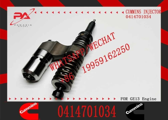 Diesel Engine Fuel Injector 0414701033 Common Rail Injector 0414701034 Auto Parts Injector 16650-00Z11
