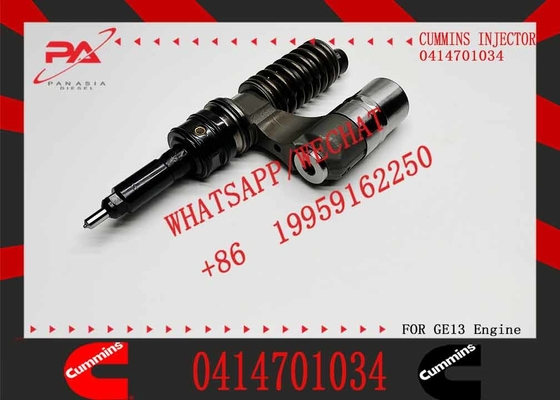Diesel Engine Fuel Injector 0414701033 Common Rail Injector 0414701034 Auto Parts Injector 16650-00Z11