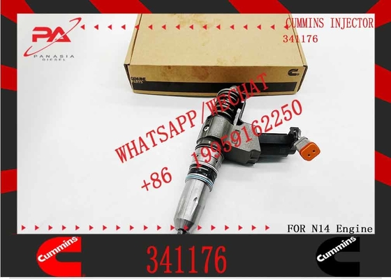Used Cummins N14 Engine Spare Parts Common Rail Injector 3411764 3411767 Diesel Engine Machinery Repair Shops 6 Months W