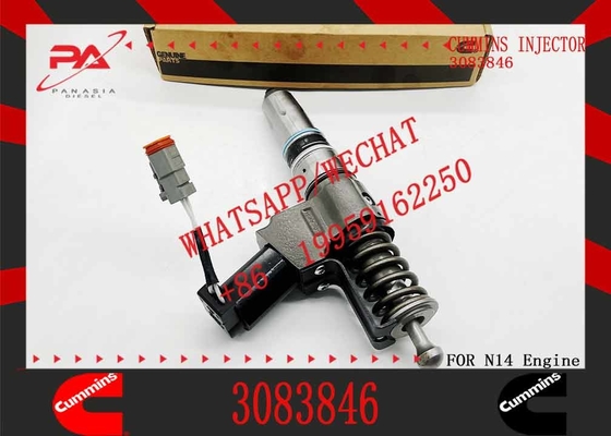 Huida Genuine 3083622 3083846 3083849  3083846 Diesel Fuel 3087557 Fuel Injector Fit For Cummins QSN14 N14 Diesel Engine