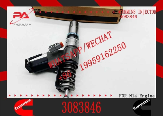 Huida Genuine 3083622 3083846 3083849  3083846 Diesel Fuel 3087557 Fuel Injector Fit For Cummins QSN14 N14 Diesel Engine
