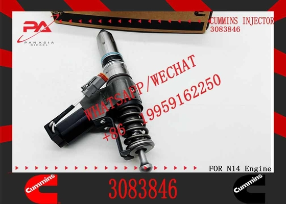 Huida Genuine 3083622 3083846 3083849  3083846 Diesel Fuel 3087557 Fuel Injector Fit For Cummins QSN14 N14 Diesel Engine